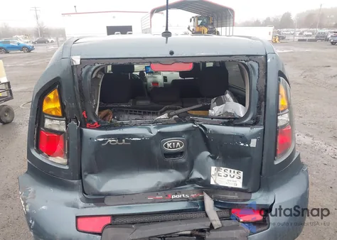 2011 Kia Soul + from USA, damaged, VIN KNDJT2A2XB7328706